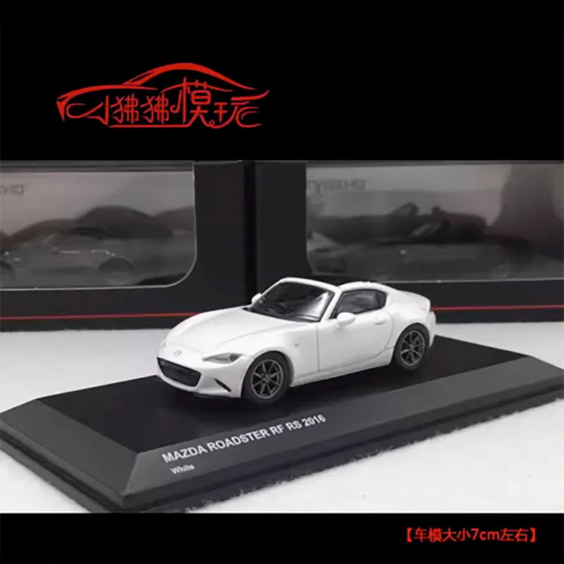 KYOSHO 1:64 Scale Mazda Roadster RF ฿รถชุดเครื่องประดับของที่ระลึกจอแสดงผลคอลเลกชันของขวัญงานอดิเรก