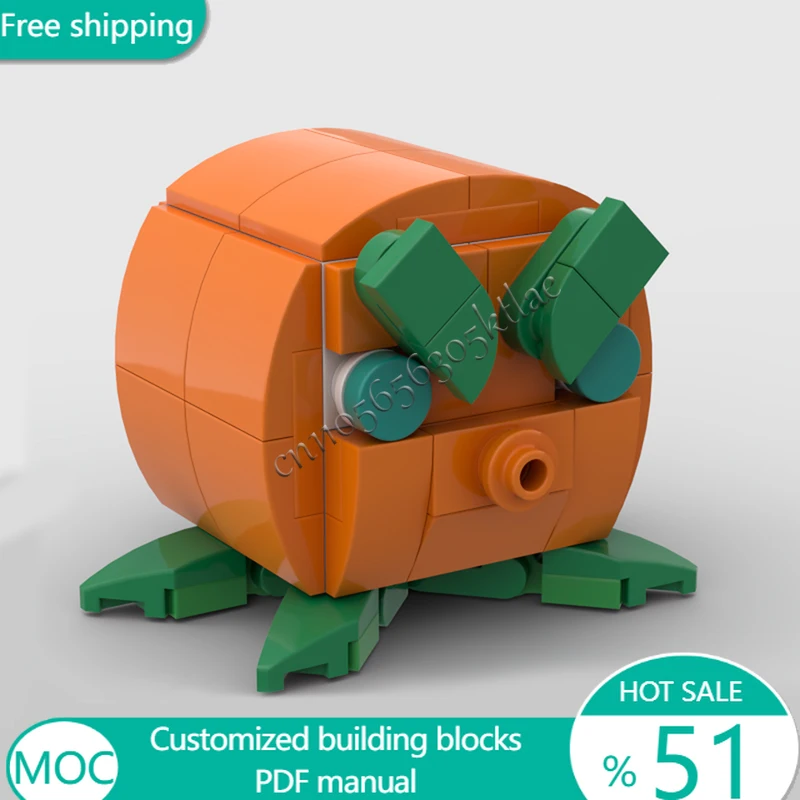 68 PCS Trees Citron MOC Customize Modular Building Block Creative Design Educational Learning Toy STEM DIY Assembly Toy Gift