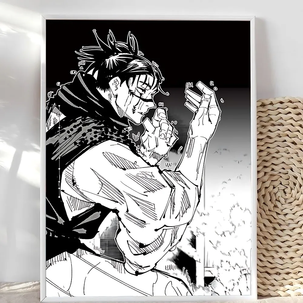 ملصق أنيمي Choso Jujutsu Kaisen ملصق لاصق ملصقات ورقية مقاومة للماء ملصق مقهى بار ديكور المنزل