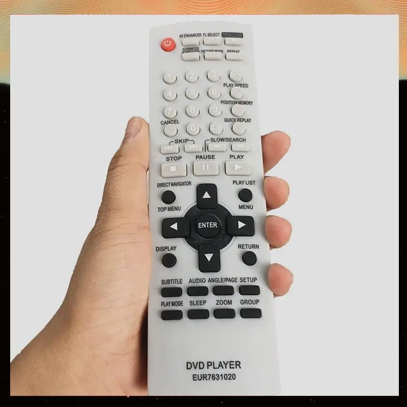 

Замена пульта дистанционного управления EUR 7631020 Для Panasonic DVD-S24 DVD-S27 DVD-S27K DVD-S27P DVD-S27S DVD-S27U DVD-S27UP-S-Y05A