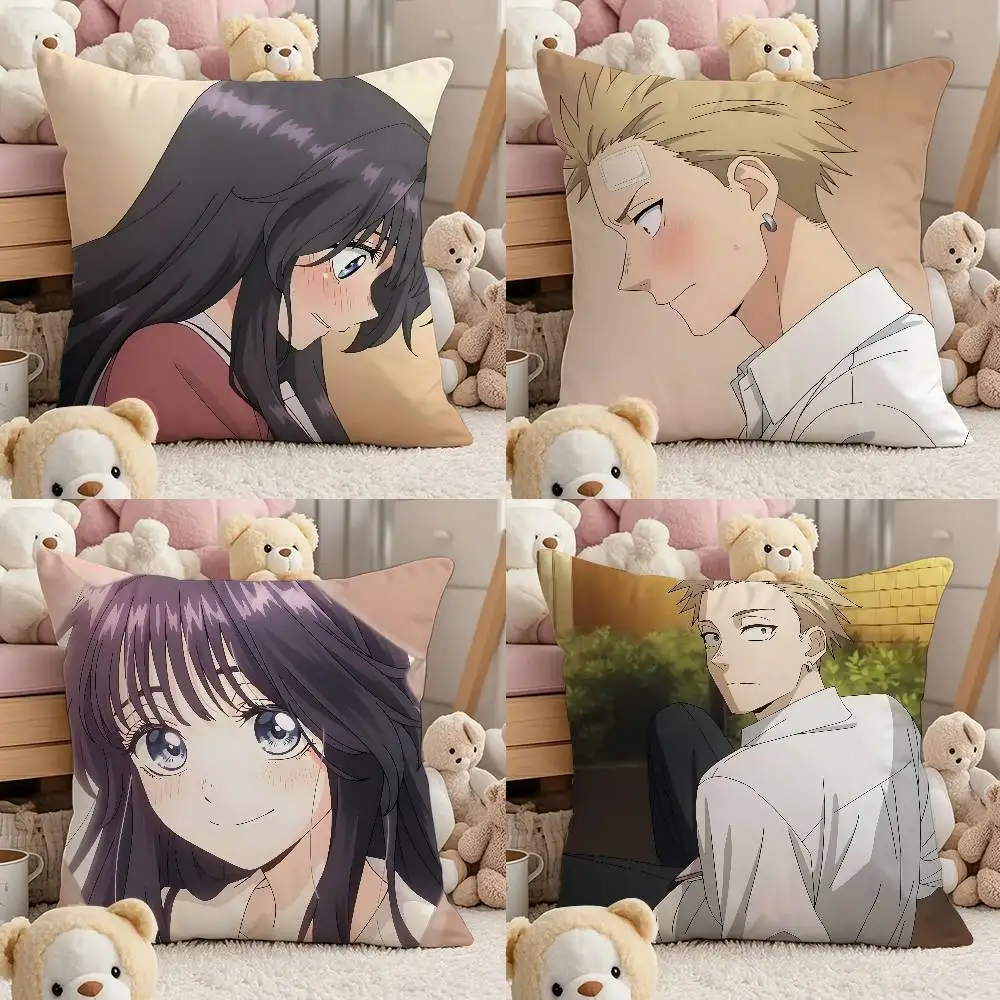 

The F-Fragrant Flower B-blooms With Dignity Anime Pillow Case Comfort Sofa Bed Silky Elegant Invisible Zipper Custom Decorative