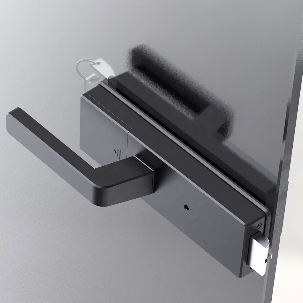 Tuya Smart WiFi fechadura da porta, alumínio Office Lock, Novo