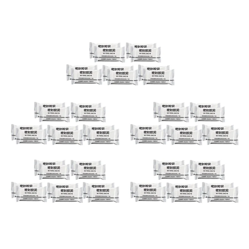 【Vendita di liquidazione】 50 pezzi di sigillo di fango super diamante, nuovo tipo di sigillo bianco per mastice di tenuta impermeabile per riparazione di guarnizioni di tenuta