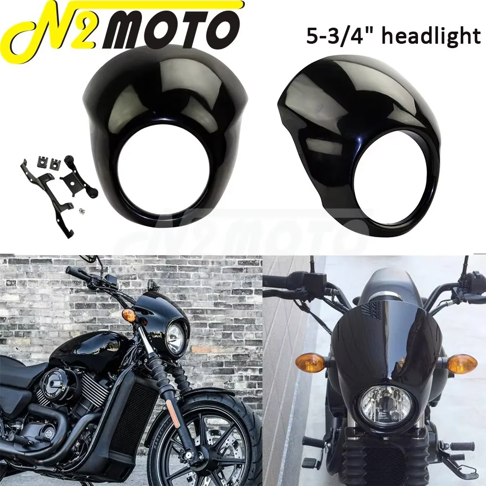 ABS Motorcycle Black 5-3/4