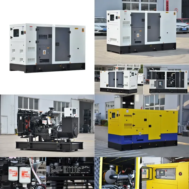 New Design Silent Type Power Bank Generator Soundproof Hot Sale 80kw 100kva Genset