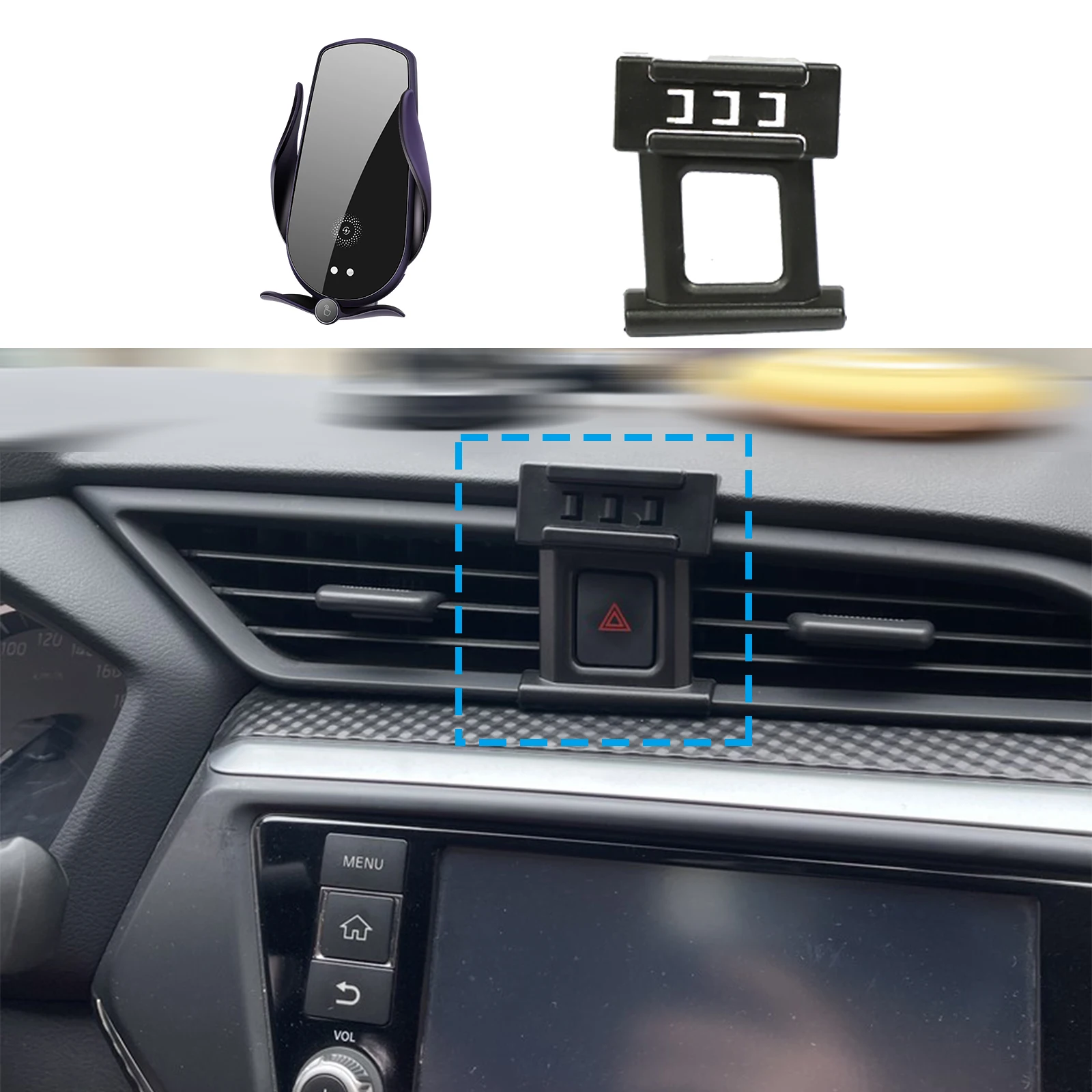 

Car Mobile Phone Holder for Nissan Sunny N16‌ Bluebird Sylphy 2016-2019 2020-2023 GPS Bracket Navigation Accessories Stand Auto