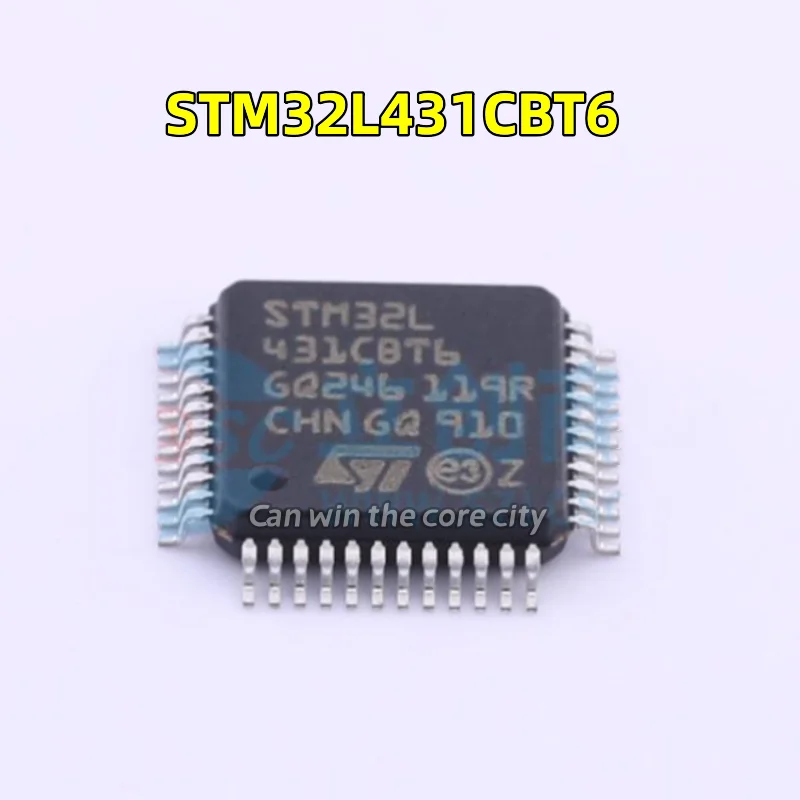 

10 pieces STM32L431CBT6 LQFP-48 ARM Cortex-M4 32-bit microcontroller-MCU original genuine product