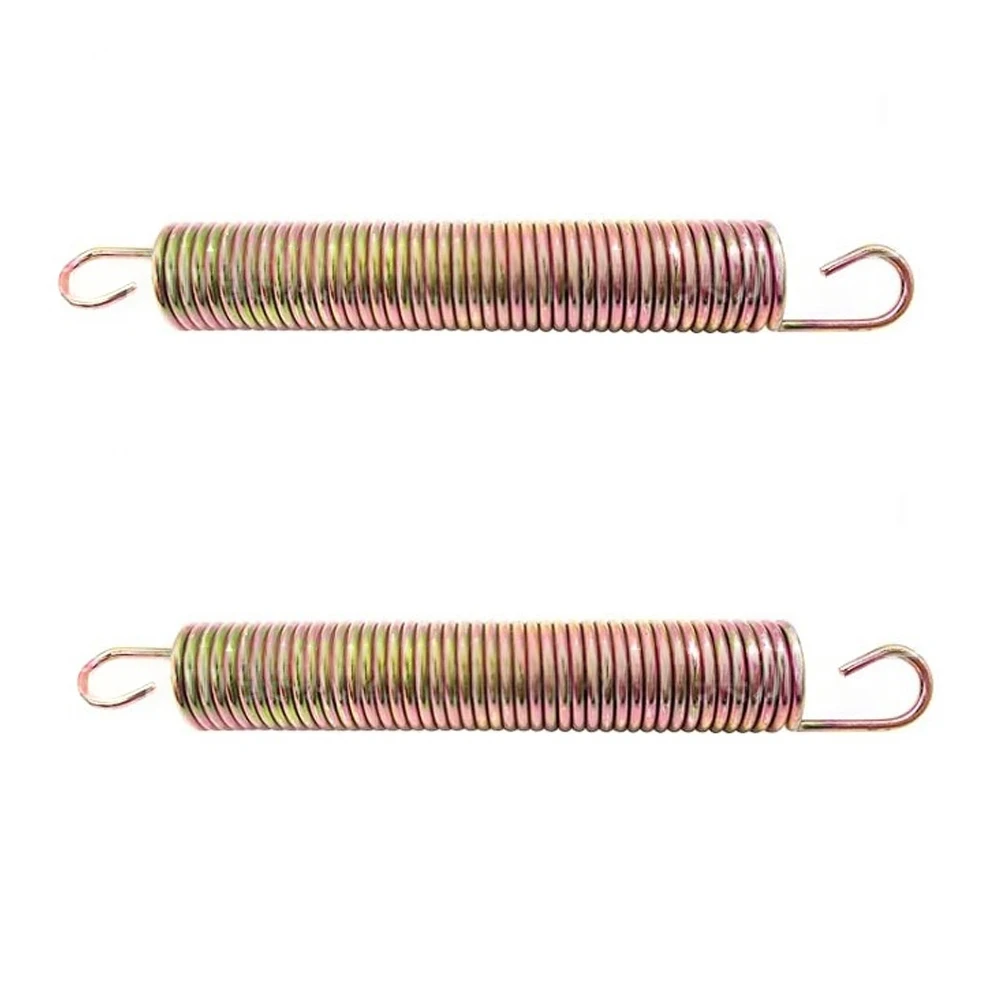 Metal Extension Spring 73204746 Set of 2 Replacement Parts for Mower Lawn Tractor Suitable for Various Models and Uses