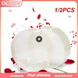 1/2PCS Beauty! Natural Enzymes Whitening Crystal Soap Body Care Bleaching White Skin Tender Clearing Transparent Shower