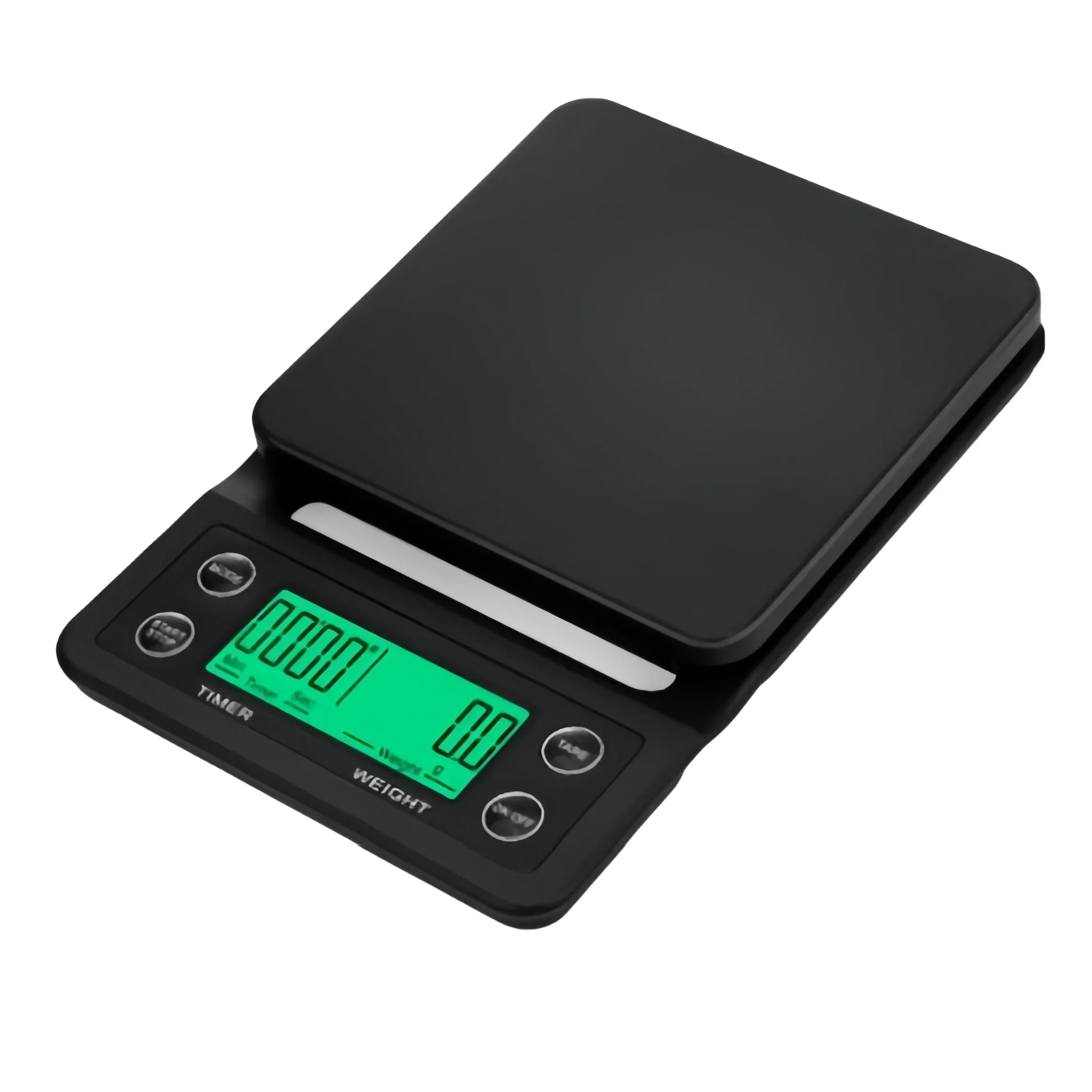 Timer Coffee Scale,Kitchen Scale 3kg Precision 0.1g,Hi-definition Backlight Display,Unit g/ml/oz/lb Balanza Digital Cocina Scale