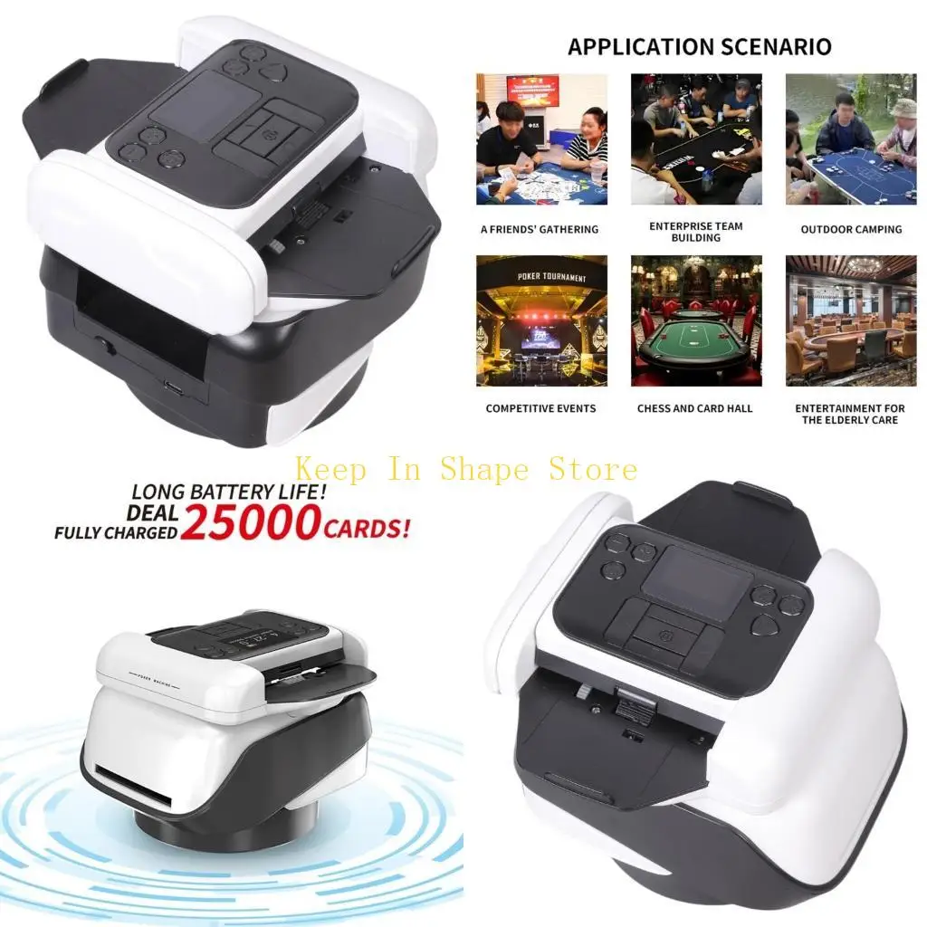 

U1JC 360 Degree Card Shuffler and Dealer Automatic Card Shuffling and Dealing Machine