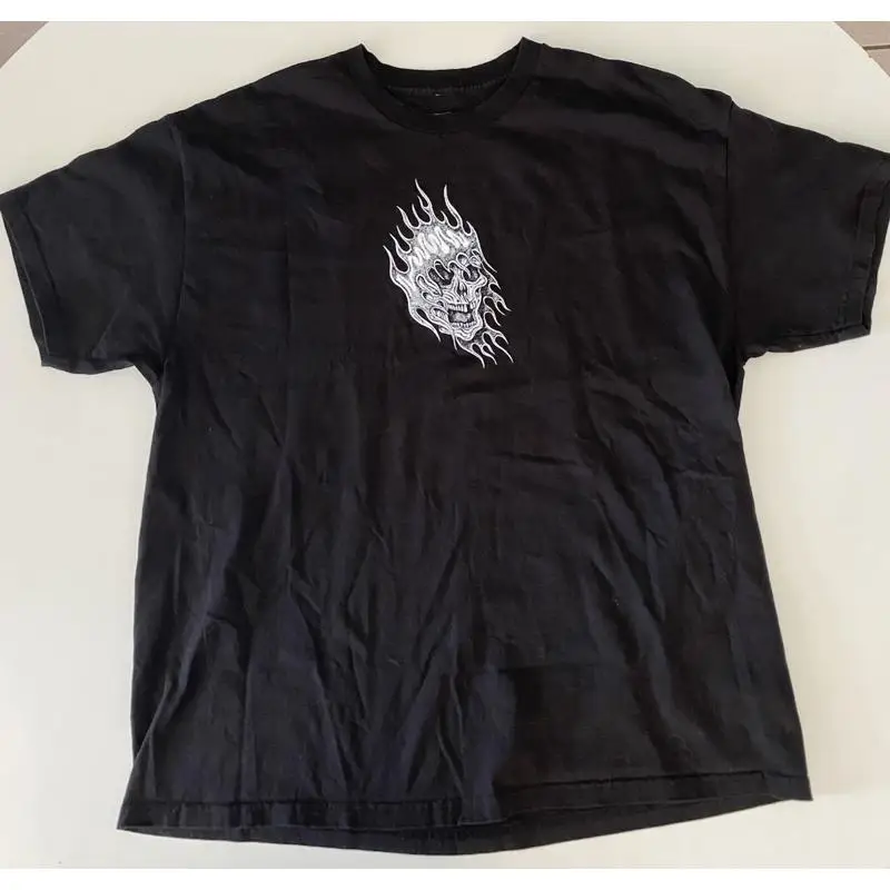 

Футболка Baker Skull Flames Deathwish Xxl 2XL Mike Lottie Gigliotti Скейтборд