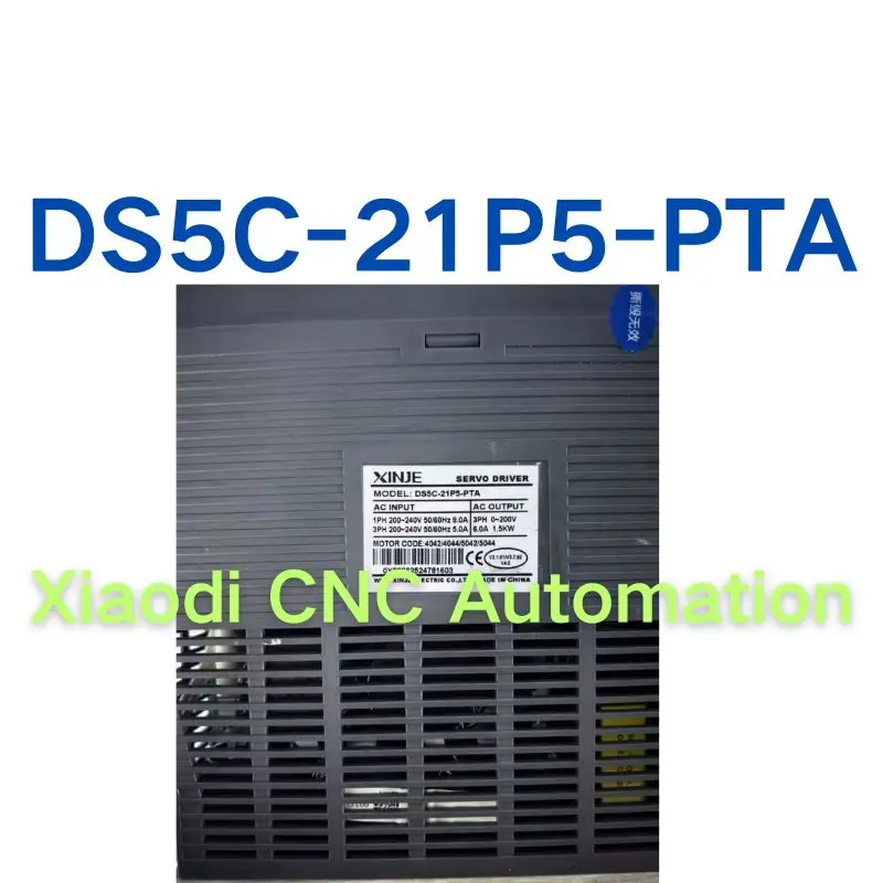 Used DS5C-21P5-PTA 1.5KW servo drive test OK, fast shipping