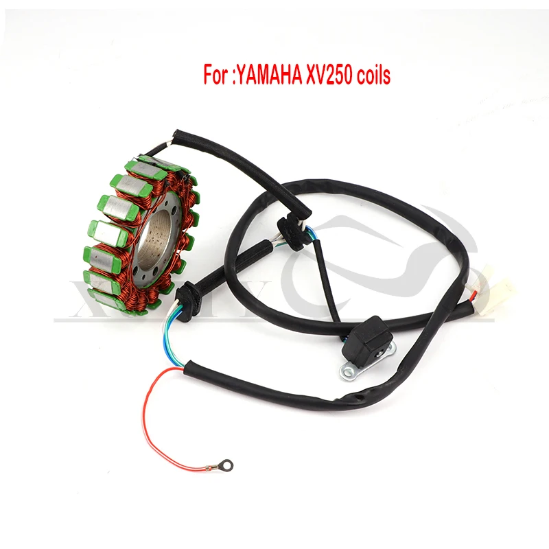 

Motorcycle Ignition Stator Coil For Yamaha XV125 Virago 125 250 XV250 SRV250 Renaissa 250 OEM:2UJ-81410-00-00 4DN-81410-00-00