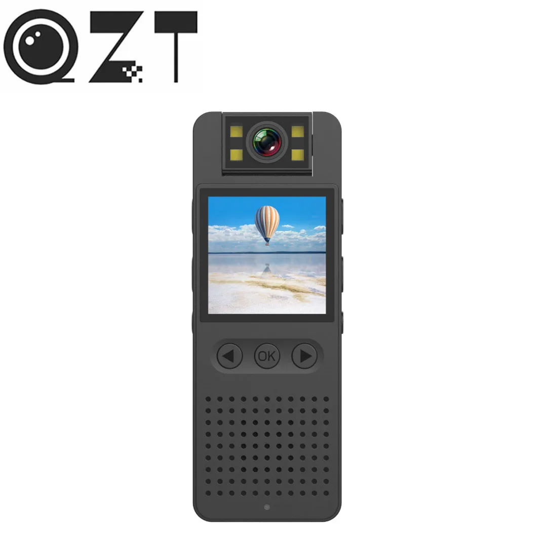 QZT 1080P HD Law Enforcement Recorder Small Night Vision Mini Camera Wifi Outdoor Sports Camera Waterproof Recording Mini Camera