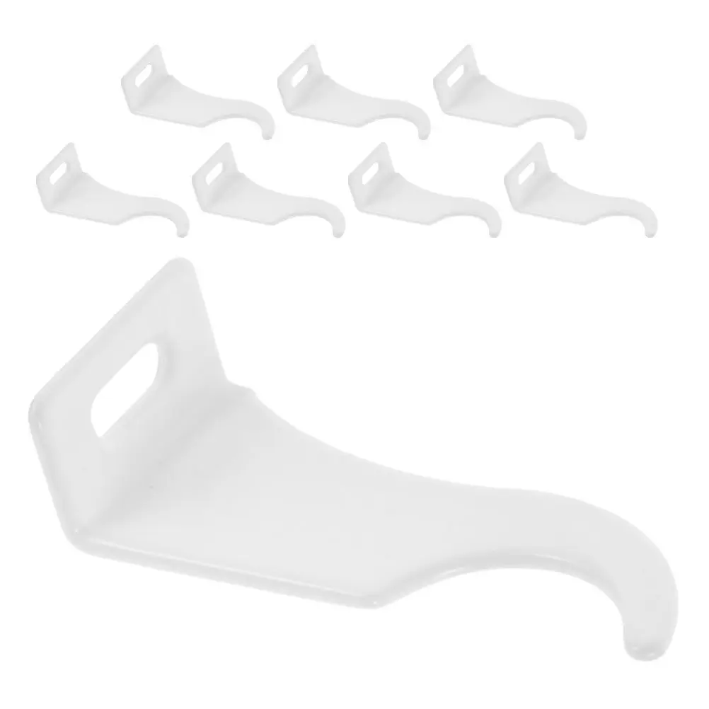 8Pcs Heavy Duty Radiator Towel Rail Hooks Adjustable Split Cap Design for Bathroom Kitchen Closet Metal Hanger Utility Hook
