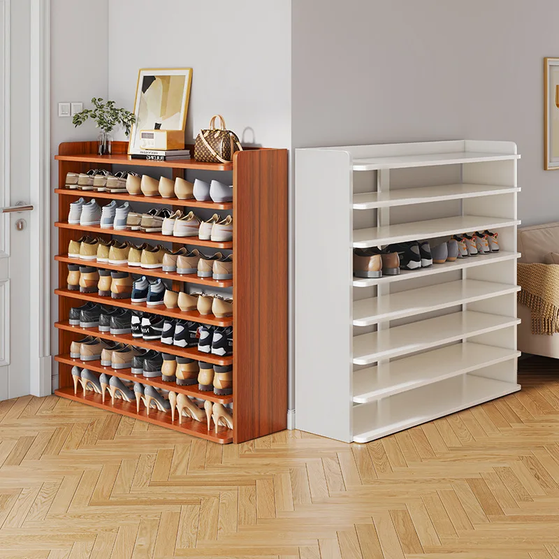 Shoe Shelf Household Door Layered Partition Durable Simple Dormitory Storage Artifact Large-capacity Multi-layer Shoe Cabinet