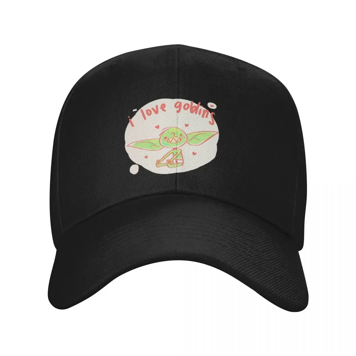 

Show your love for lil goblins! Baseball Cap Thermal Visor Uv Protection Solar Hat Baseball Men Women's