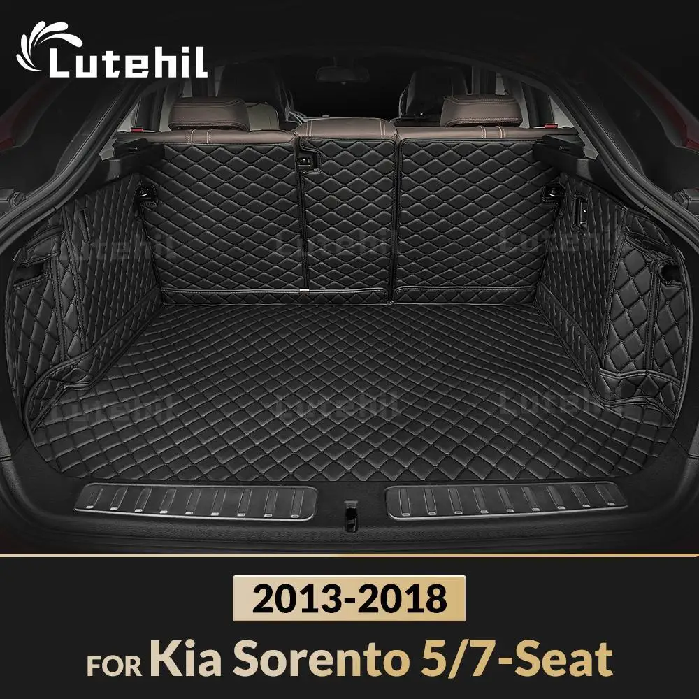 

Для Kia Sorento 5/7-Seat 2013-2018 авто полное покрытие коврик для багажника автомобильный защитный коврик грузовой вкладыш аксессуары для интерьера