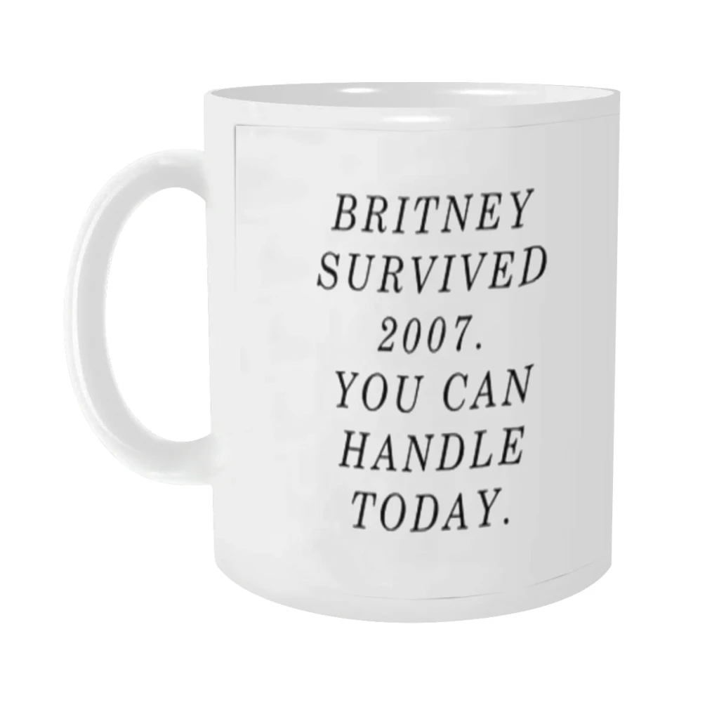 

Britney survived 2007. You can handle today. Tea Coffee Mugs Bachelorette Party Team Groomsman Cups Wedding Gifts