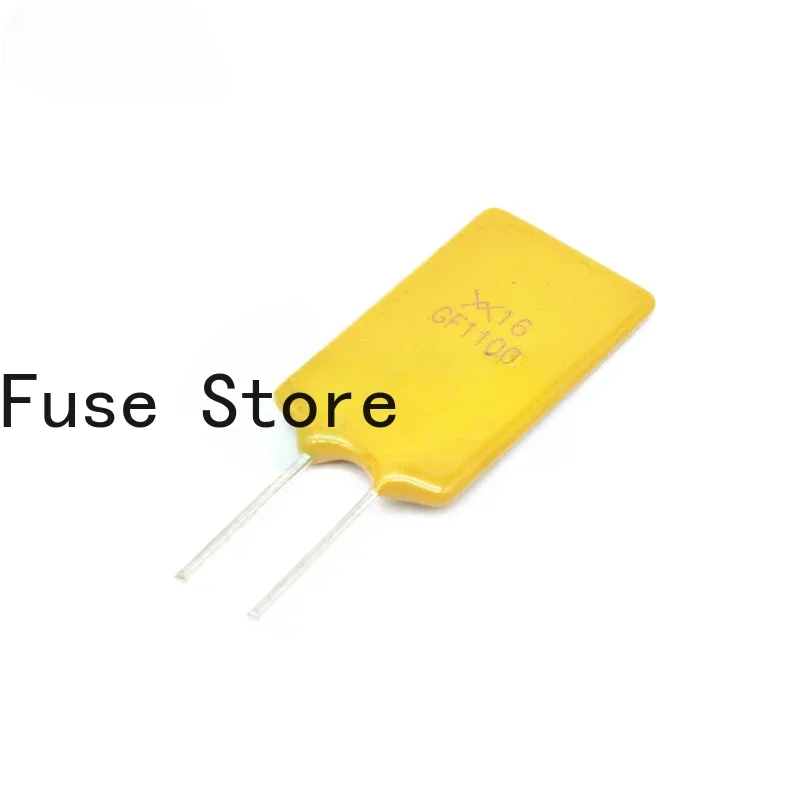 

10PCS RGEF1100 800 1200 1000 900 1300 WDS6-200 Plug-in PPTC resettable fuse; thermistor