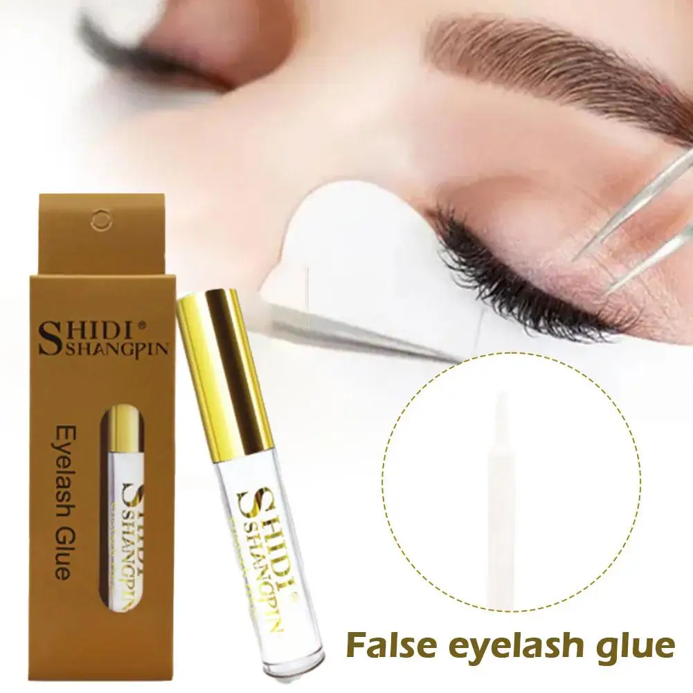 False Eyelash Glue Waterproof Black White Transparent Lashes Extension Makeup Quick Glue Lasting Tools Eyelashes Strong Dry N6K0