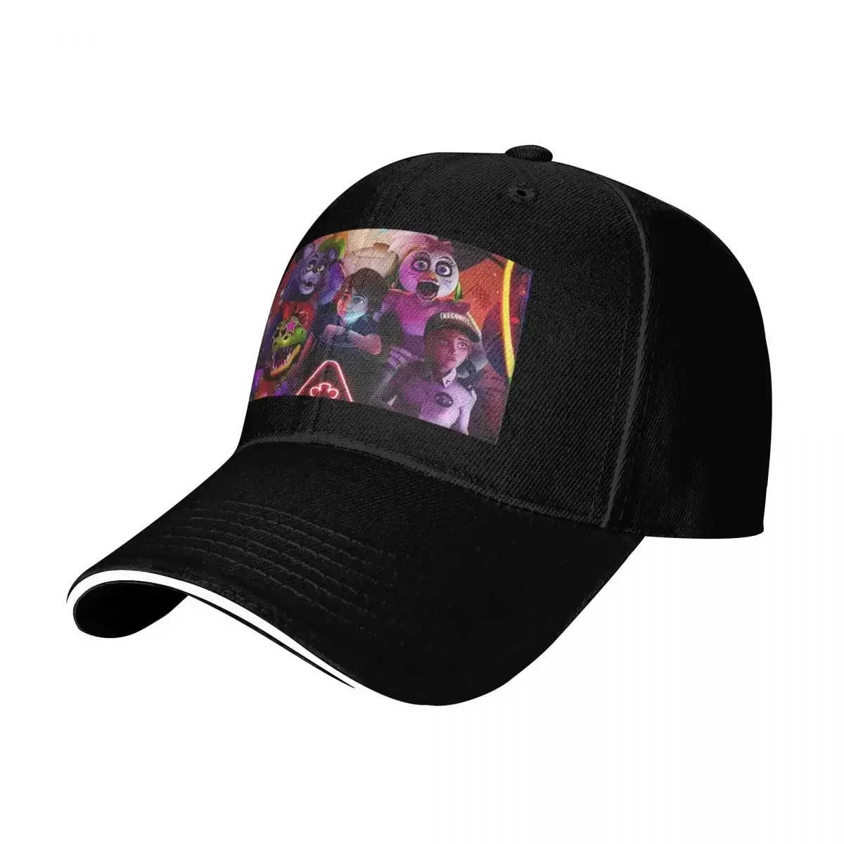 FNAF Movie Poster Baseball Cap Cute Trucker Hat Hat Beach Golf Women Men's