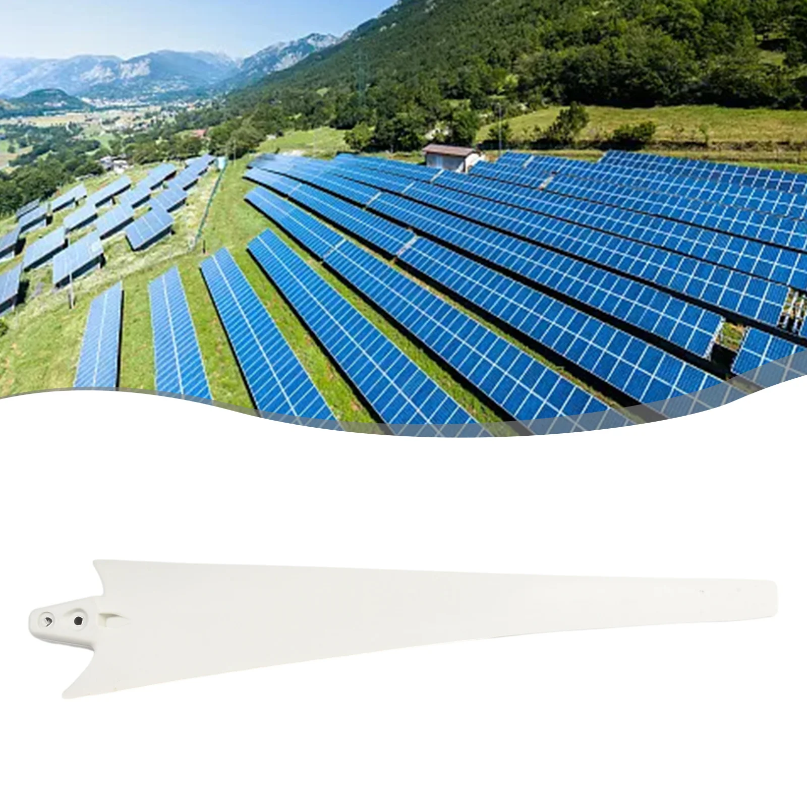 Windblätter, Windturbinenblätter, 1 Stück, 550 mm, einfach zu installieren, einfach zu bedienen, geringer Startdrehmoment, weiß, brandneu, hohe Qualität