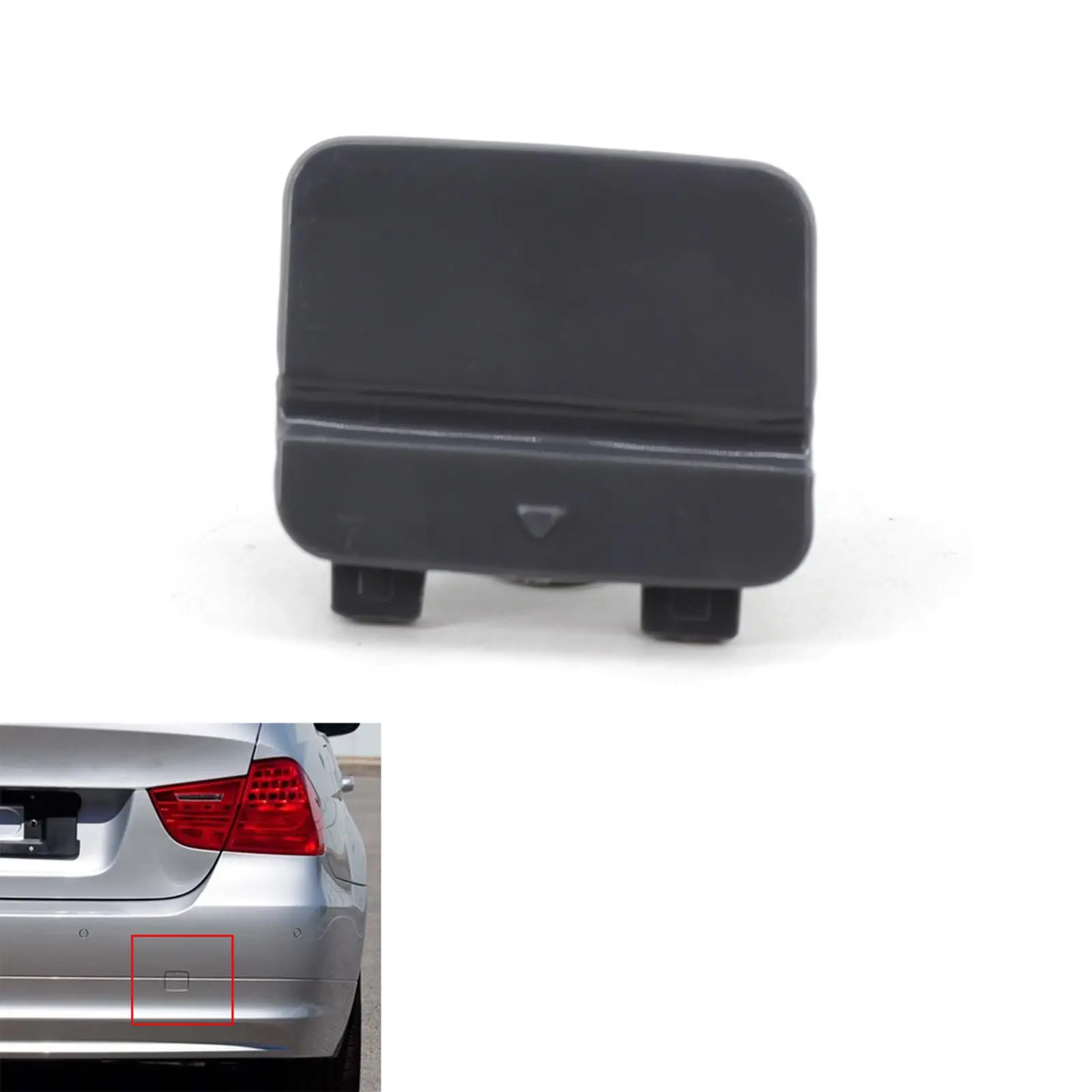 Rear Bumper Tow Eye 1127202673 Spare Parts Fits for E91 328i 335D 335i