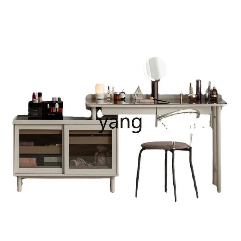 

L'm'm Nordic Light Luxury Corner Dressing Table Modern Minimalist Bedroom Study Telescopic Table