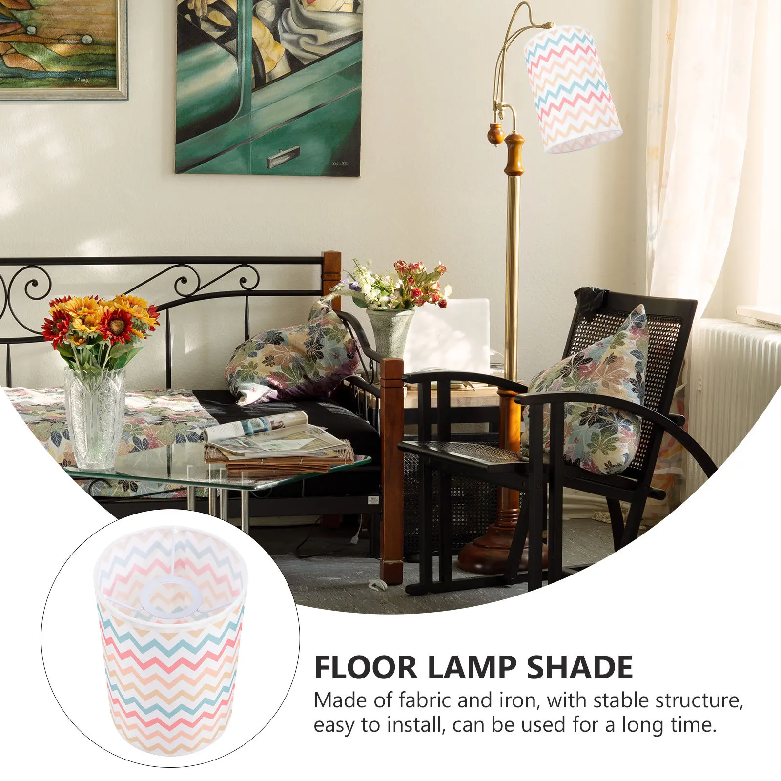 

Fabric Lamp Shade Decorative Soft Light Bedroom Table Floor Lamp Cover Accessory Cloth Lampshade Table Light Accessories