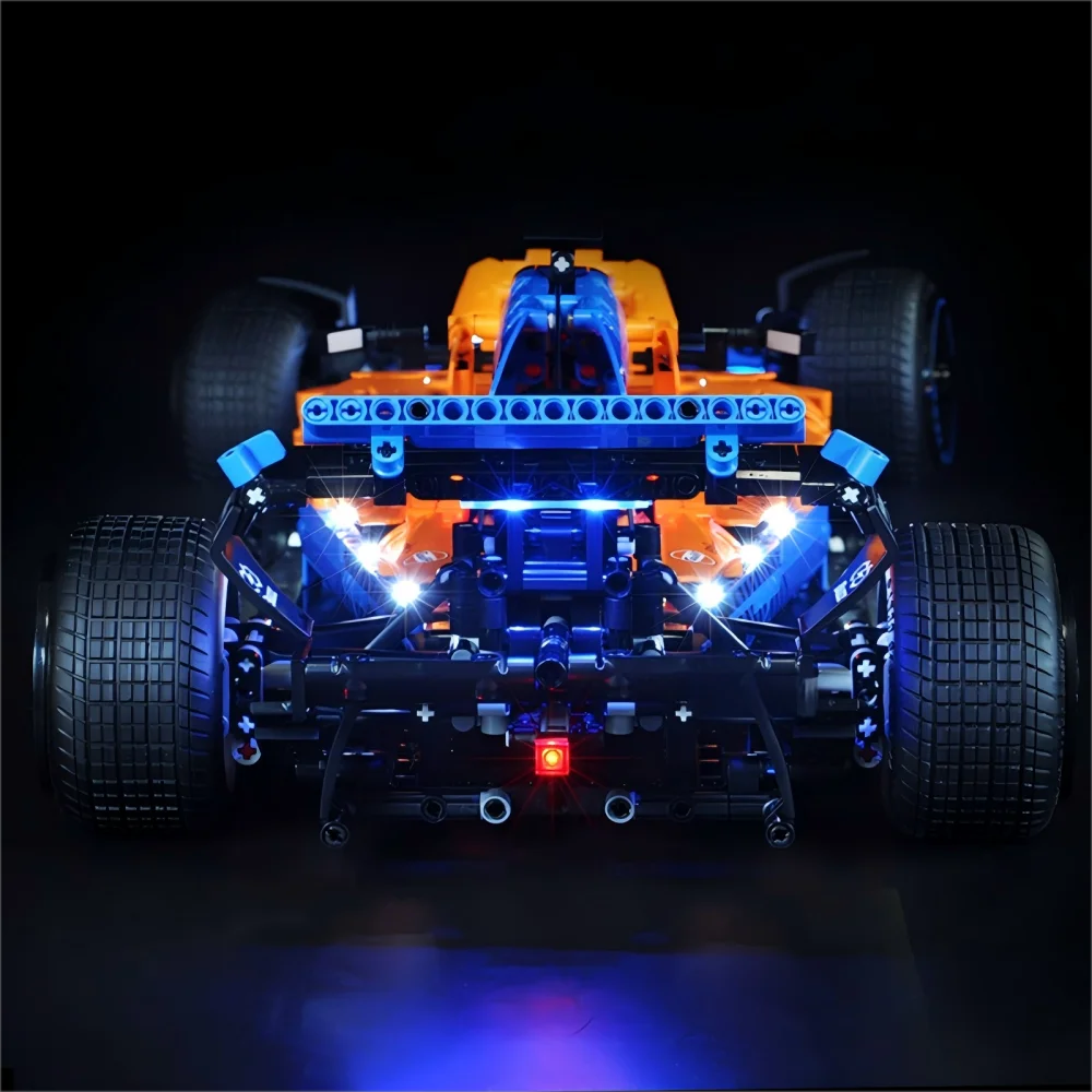 LYBMTWF Kit de iluminação LED compatível com tijolos de blocos de construção de carros de corrida Lego 42141 (NÃO inclui os tijolos modelo)