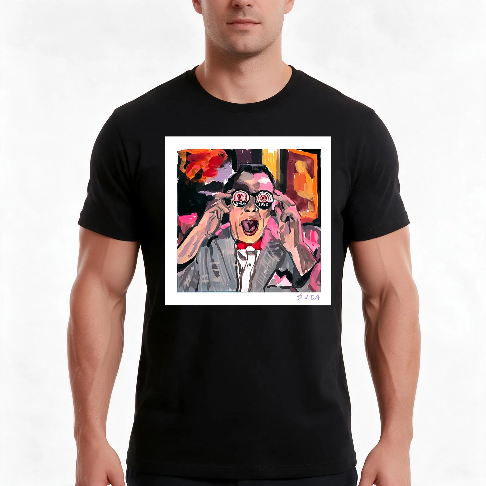 Pee-wees-playhouse 80s jambi peewee pee wee herman pee wees big adventure T-Shirt Summer Casual Cotton Tee 100% Cotton