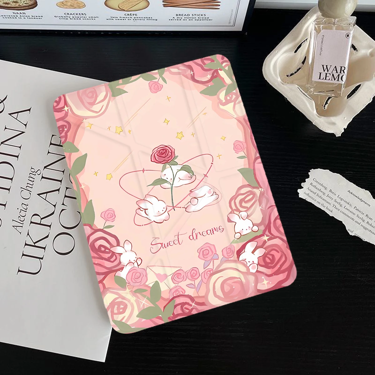 Y Fold Tablet Case For Air11 2024 iPad 11th 2025 SamsungS7S8S9 11 iPad 4/5th 10.9 iPad10.2 7/8/9th SamsungS9S10 Plus 12.4