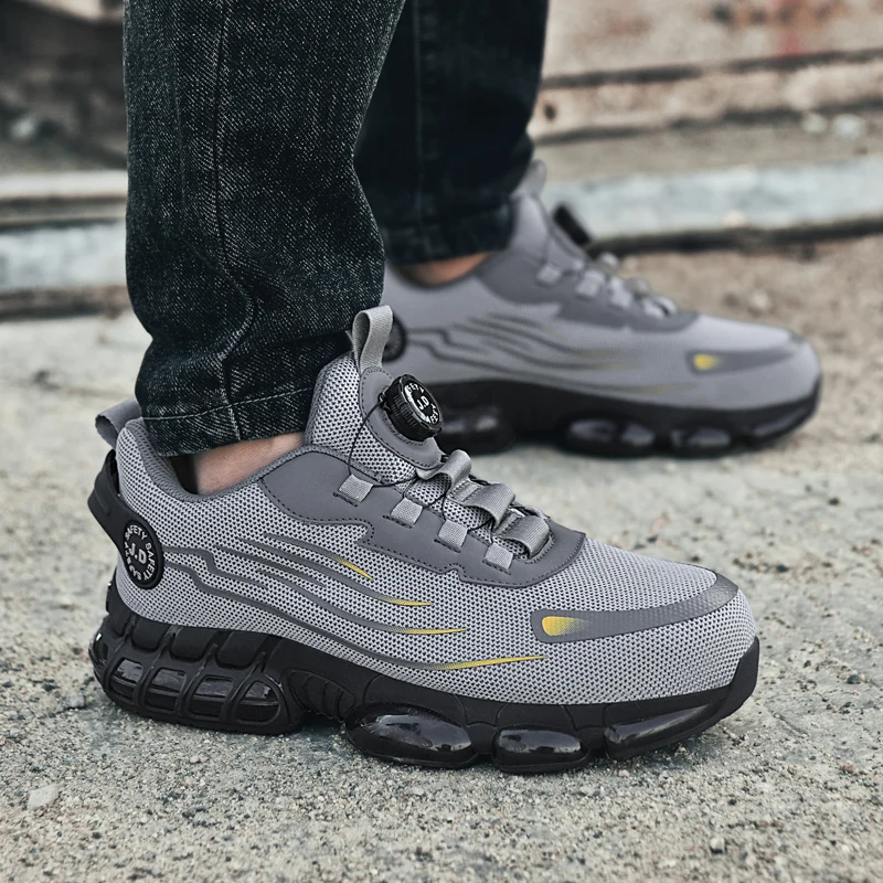 

Мужские повседневные кроссовки, новая коллекция осень/зима, мужская рабочая обувь для походов на открытом воздухе, противоскользящая и износостойкая мягкая подошва, комфортная