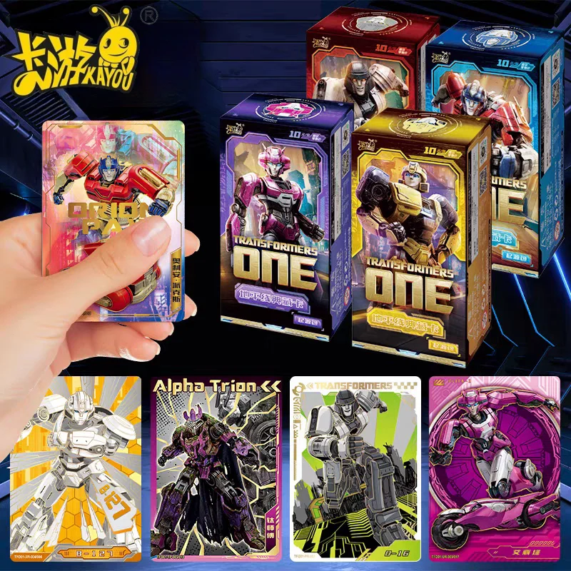 Kayou Transformers One Card Optimus Prime  Anime Character Peripheral Cards Limited Edition Card Children Festival Gift Toy