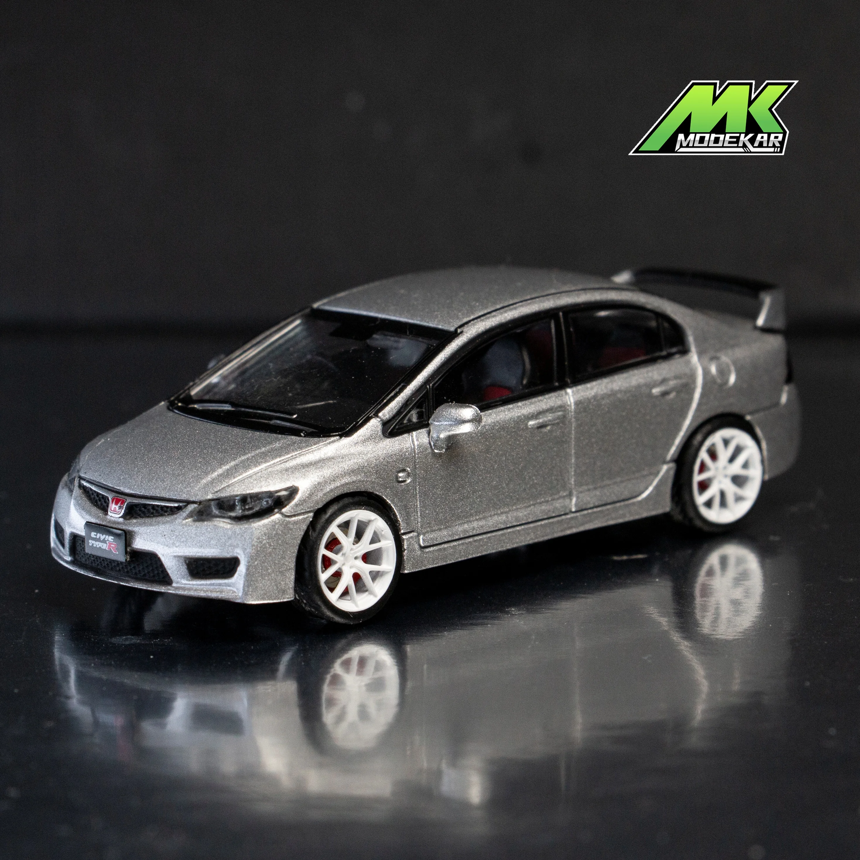 1/64 Microkiom 10 mm Räder mit Gummireifen Modellauto-Konvertierungsteile JDM VIP Hotwheels Tomica MiniGT Special Model R