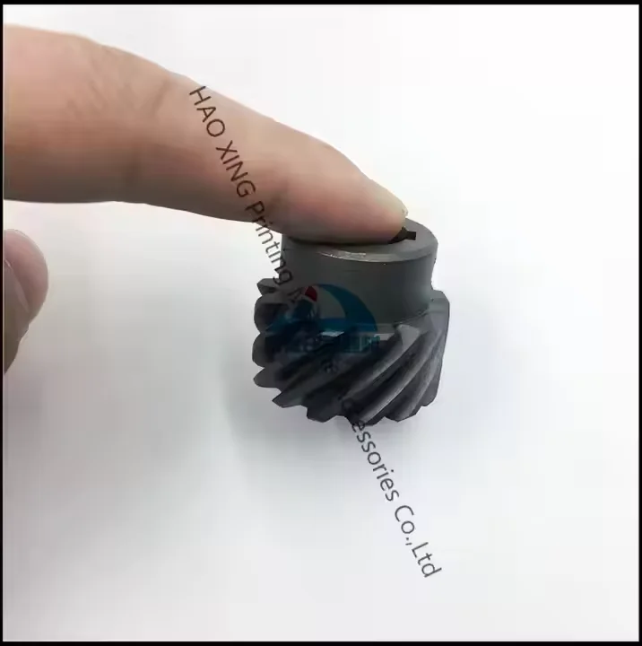 Pièces de machines d'impression d'engrenages métalliques à 13 dents de bonne qualité, pièces de rechange pour Machine d'impression Mitsubishi