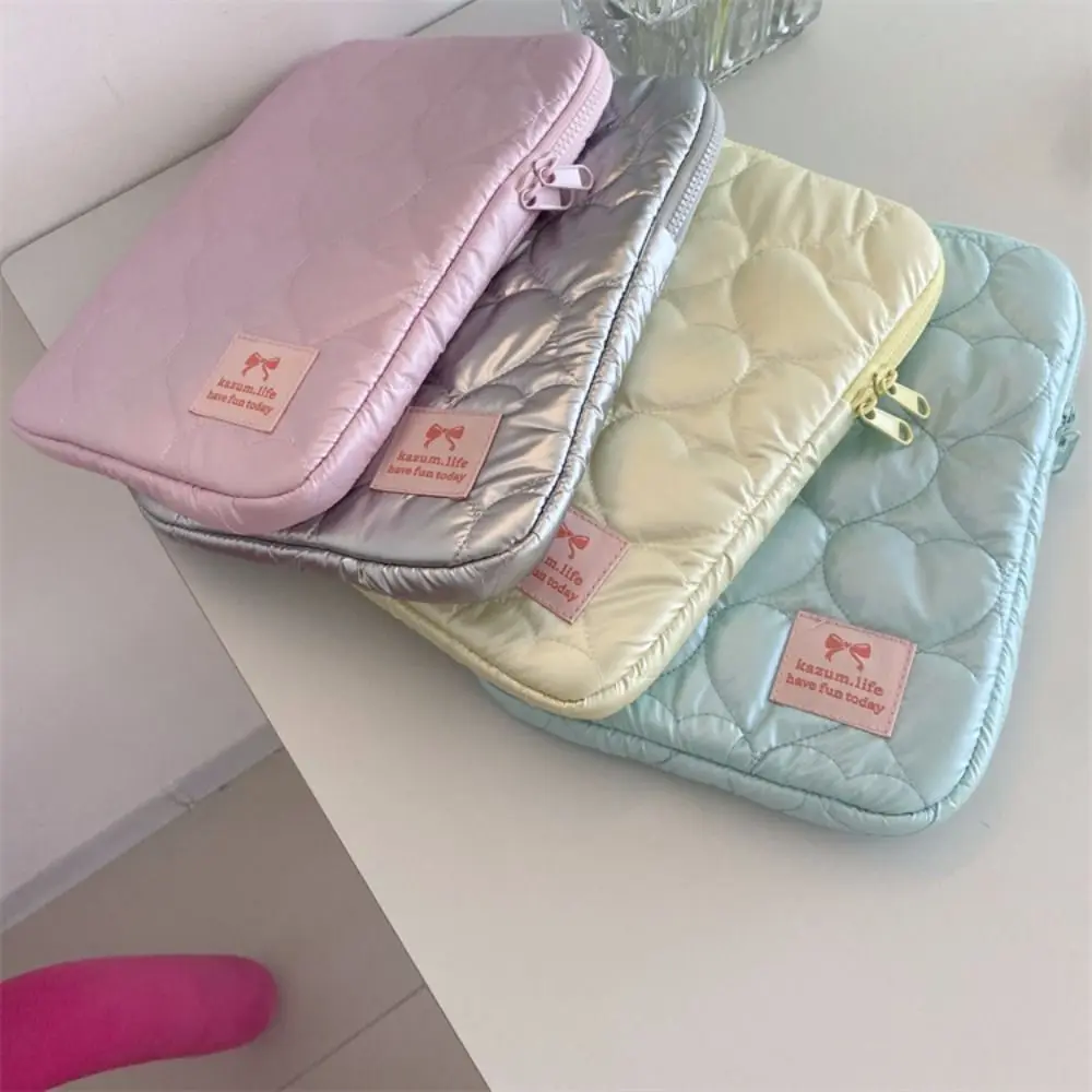

INS Tablet Protective Case Macaron Color Shockproof Computer Storage Bag Lightweight Cute Laptop Notebook Case Travel