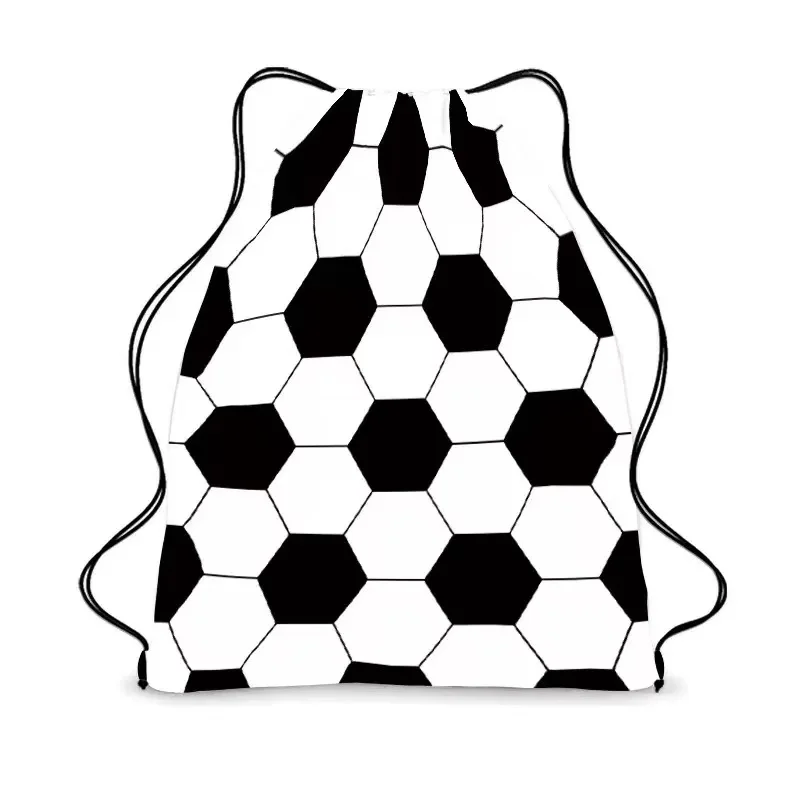 6/24 قطعة كرة القدم حمل حقيبة الرباط حقيبة الكرتون كرة القدم الرياضة المحمولة حقيبة التخزين Kawaii دوك هدسون جيوب حقيبة حقيبة هدايا الحفلات
