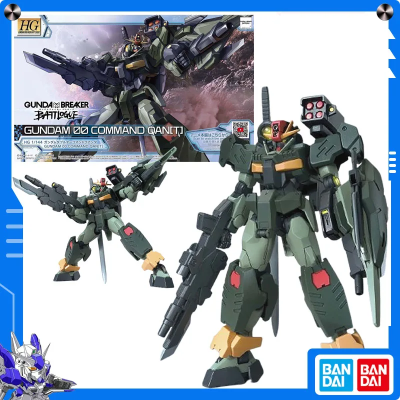 

Original Bandai Gundam Breaker 1/144HG Gundam00 Command Qan[T] Anime Action Figure Assembly Model Collect Ornament Festival Gift