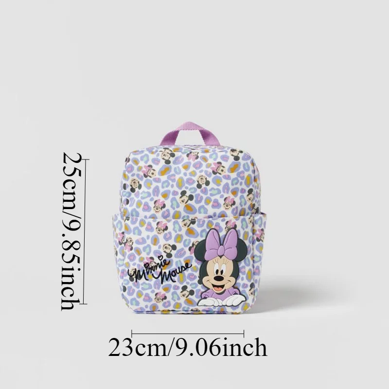 Disney Cartoon Backpack for Women Mickey Mouse Donald Duck Pattern Students School Bags Large Capacity Backpack Girls Tote Bags