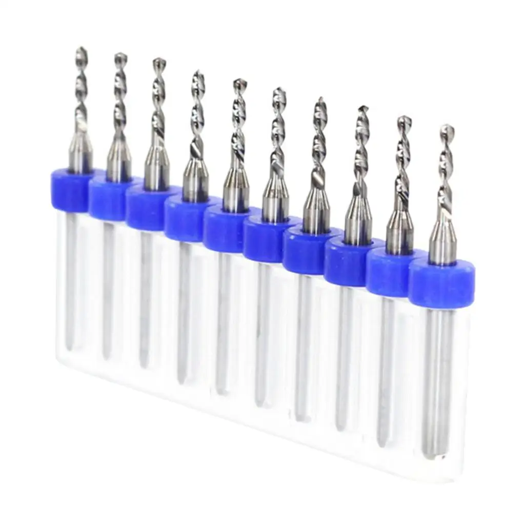 Durable Alloy End Mill PCB High Strength Rotary Tool Set for Electronic Circuit Board CNC Machining