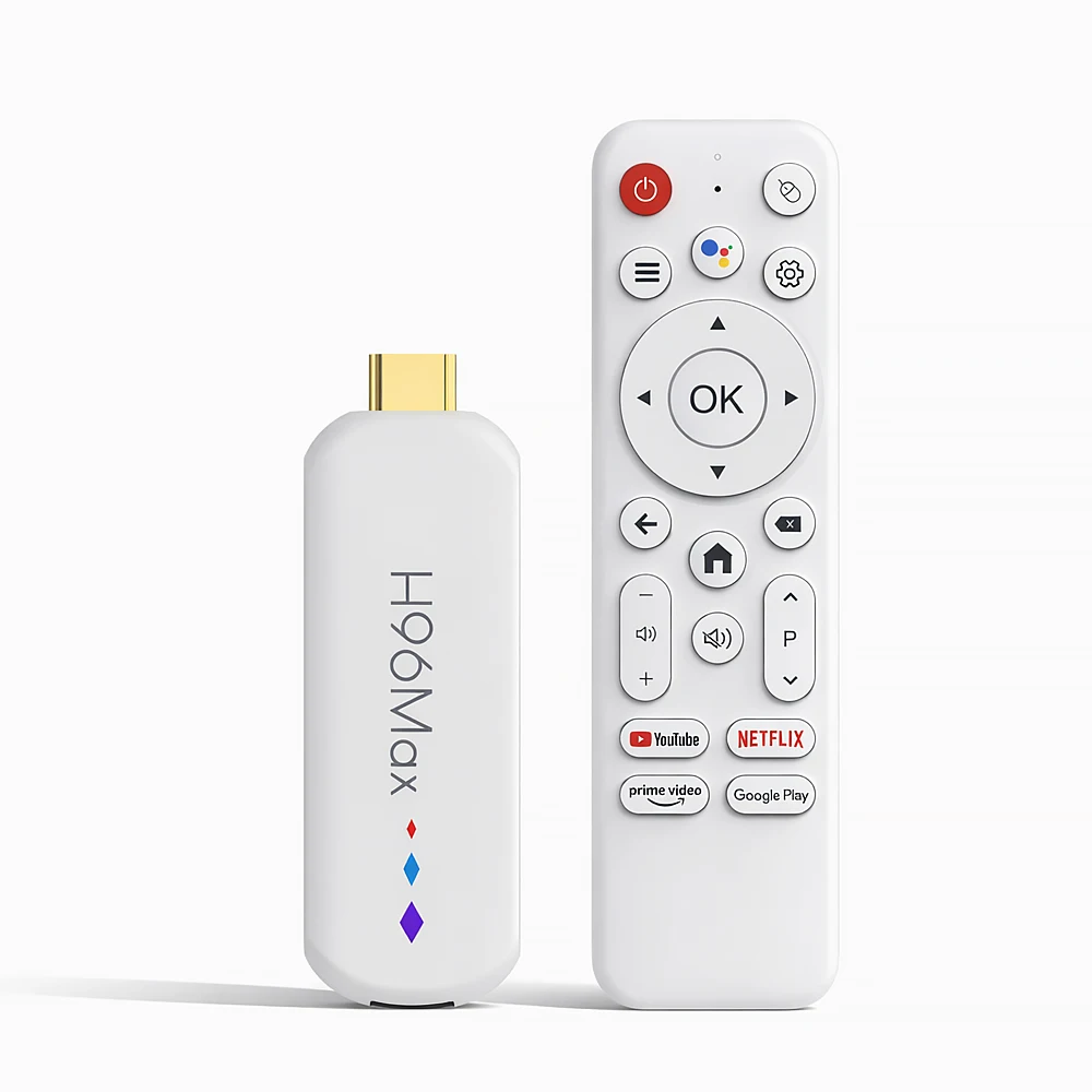 

Newest H96 Max M20 Android 14 TV Stick OEM Factory Supply Quad Core Dual WiFi Bluetooth Media Player
