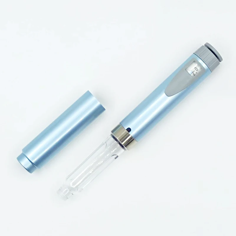 Herbruikbare metalen injectiepen 3 ml cartridgepennen Herbruikbare metalen V2 injectiepen Verschillende kleuren in de aanbieding