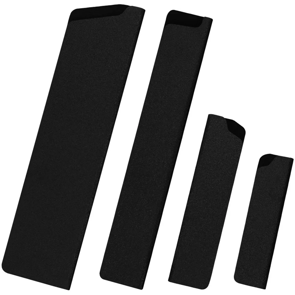 

4 Pcs Kitchen Knife Case Protector Portable Small Velvet Travel Accessory Wear Resistant Universal Guard Daily Use
