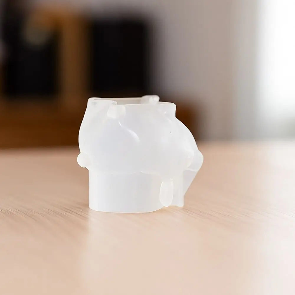 

Creativity 3D Wild Boar Cement Mold Cartoon Silicone Pen Holder Mold DIY Craft Easy To Use Storage Tank Mold Home Decor