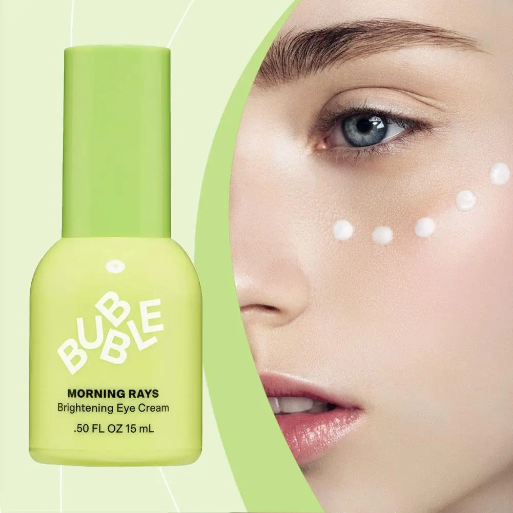 15ml Bubble Brightening Eye Cream Lighten Dark Circles Remove Puffiness Soothe And Retain Moisture Anti-aging Eye Cream