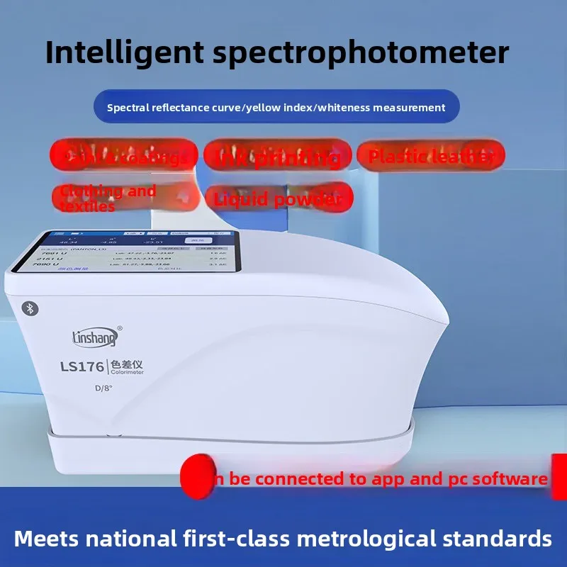 Forest plastic paint metal colorimeter with spectral reflectance