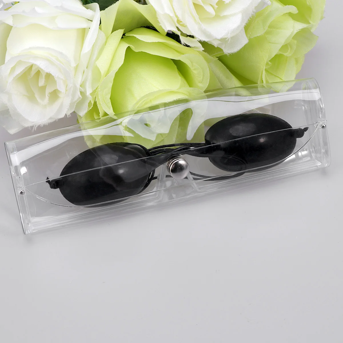 Opaque Eye Shield for Adults Uv Protection Tanning Goggles Block Uva Uv-B Rays Flexible Fit for Outdoor Indoor Use Travel